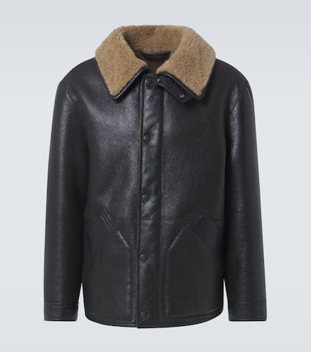 Lemaire Lederjacke mit Shearling - Lemaire - Modalova