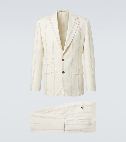 Brunello Cucinelli Traje a rayas - Brunello Cucinelli - Modalova