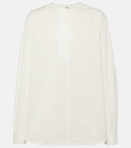 Toteme Cotton twill blouse - Toteme - Modalova