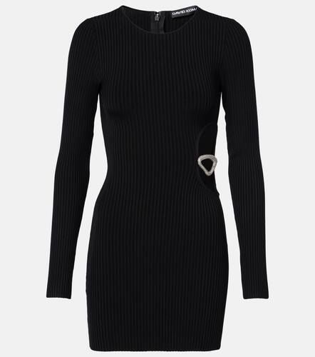 Embellished cutout minidress - David Koma - Modalova