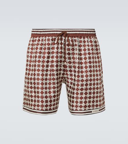 Bedruckte Shorts aus Seiden-Twill - Amiri - Modalova