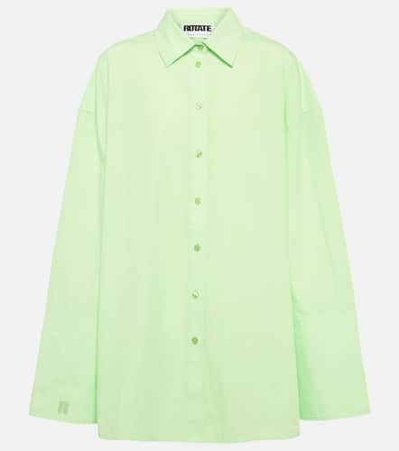 Rotate Lipy cotton poplin shirt - Rotate - Modalova