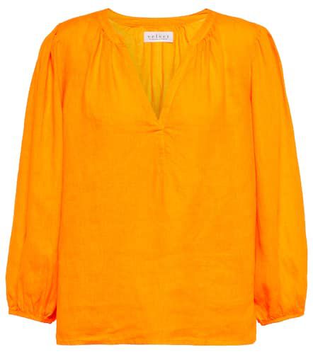 Velvet Ileana linen blouse - Velvet - Modalova