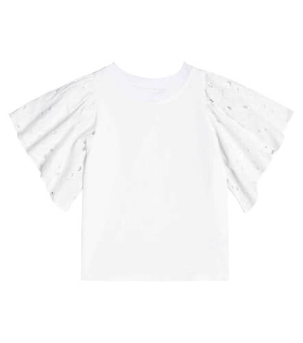 Camiseta Ritza de algodón bordada - Molo - Modalova