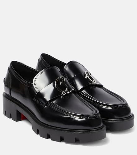 Loafers CL Moc Lug aus Leder - Christian Louboutin - Modalova