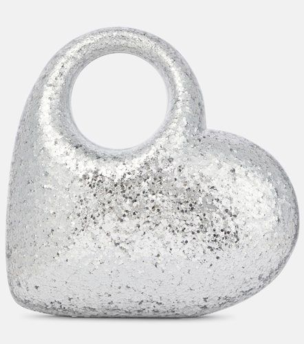 Aquazzura Clutch Heart mit Glitter - Aquazzura - Modalova