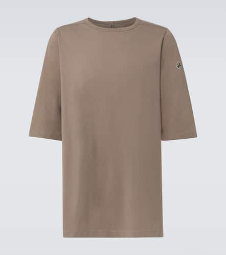 X Rick Owens T-Shirt aus Baumwoll-Jersey - Moncler Genius - Modalova