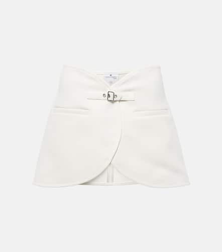 Courrèges Ellipse twill miniskirt - Courreges - Modalova