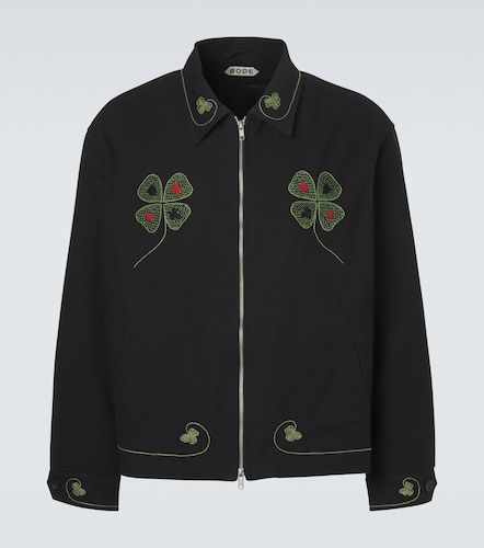 Chaqueta Lucky Draw de sarga de algodón - Bode - Modalova