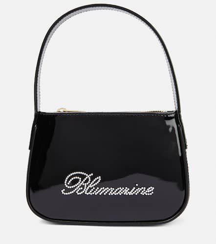Embellished patent leather shoulder bag - Blumarine - Modalova