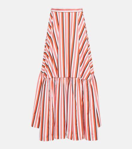 Plan C Striped cotton maxi skirt - Plan C - Modalova