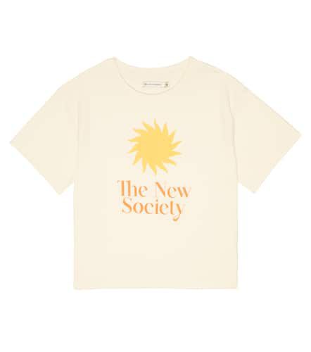T-shirt Solare in cotone con stampa - The New Society - Modalova