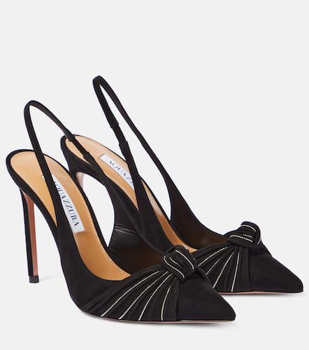 Pumps slingback Atelier in suede - Aquazzura - Modalova