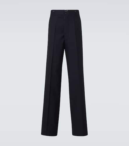 Wool flannel wide-leg pants - Maison Margiela - Modalova