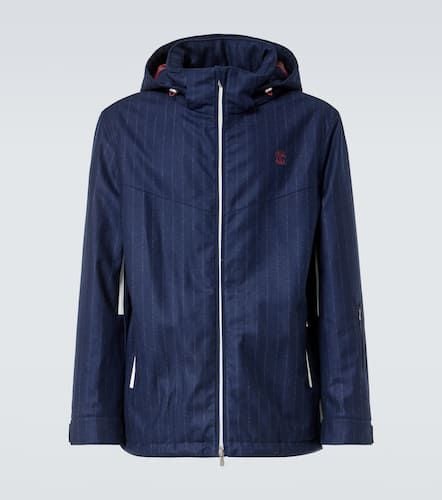 Skijacke aus Wollflanell - Brunello Cucinelli - Modalova