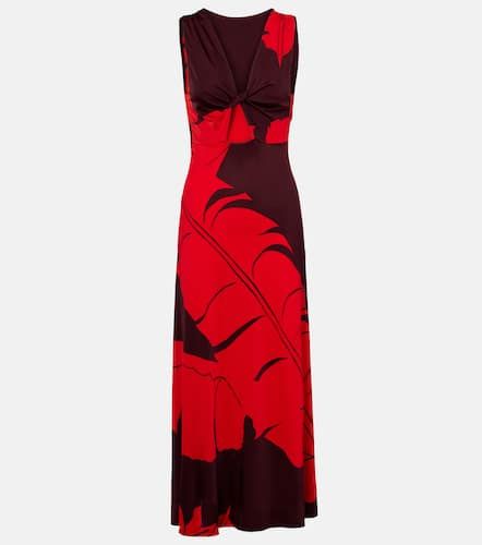 Printed jersey maxi dress - Johanna Ortiz - Modalova