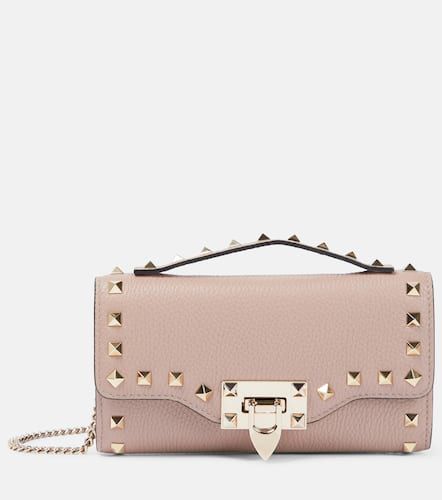 Clutch portafoglio Rockstud Mini in pelle - Valentino Garavani - Modalova