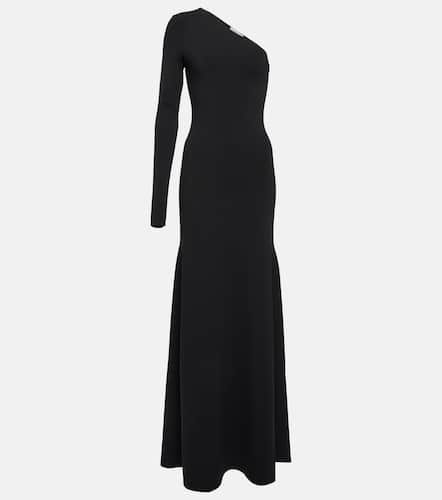 Knitted one-shoulder maxi dress - Victoria Beckham - Modalova