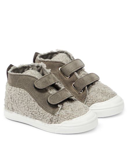 Il Gufo Faux fur sneakers - Il Gufo - Modalova