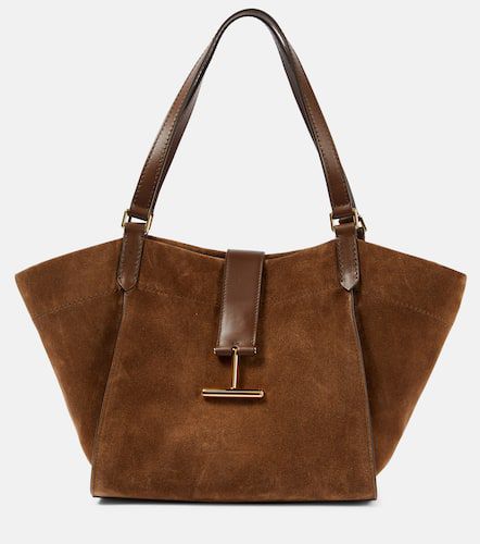 Borsa Tara Medium in suede e pelle - Tom Ford - Modalova