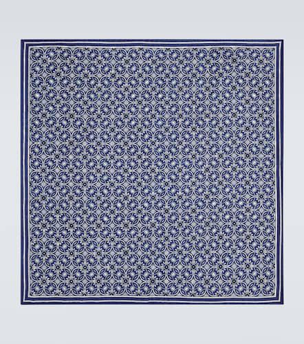 Printed silk pocket square - Brunello Cucinelli - Modalova