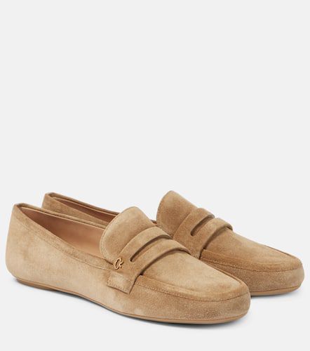 Giorgia suede penny loafers - Gianvito Rossi - Modalova