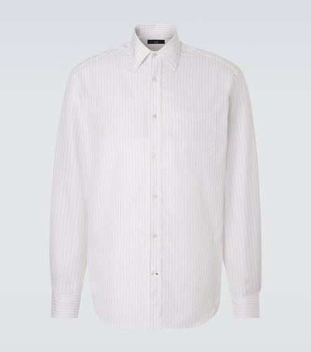 Dunhill Camisa de algodón a rayas - Dunhill - Modalova