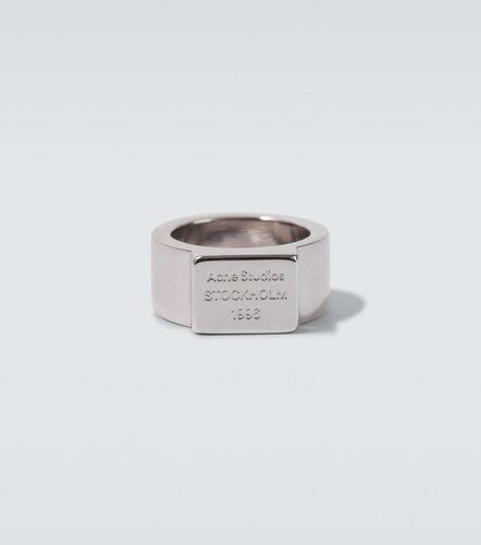 Acne Studios Anello con logo - Acne Studios - Modalova