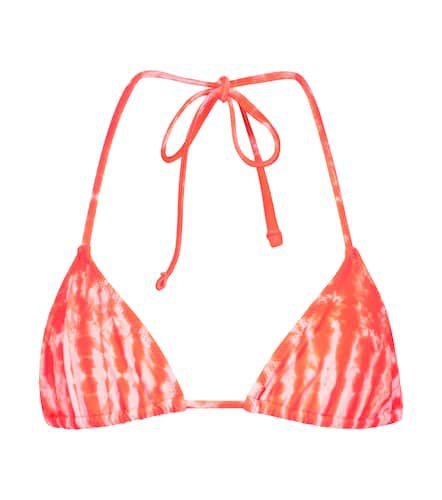 Top de bikini Praia print tie-dye - Tropic of C - Modalova