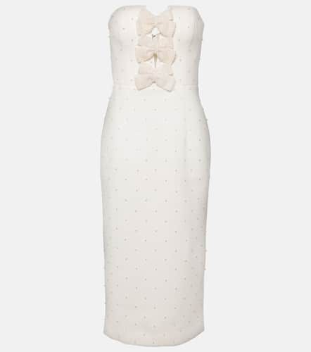 Bridal Ophelia crÃªpe midi dress - Rebecca Vallance - Modalova