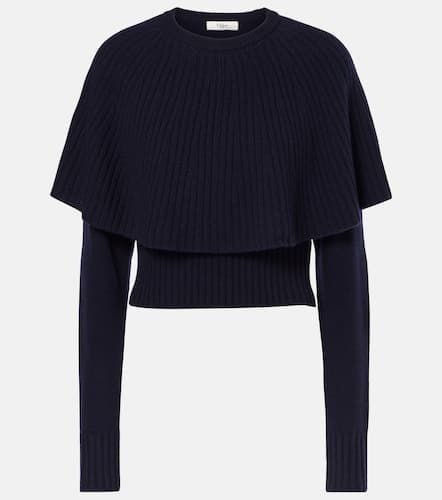 Chloé Caped wool and cashmere top - Chloe - Modalova