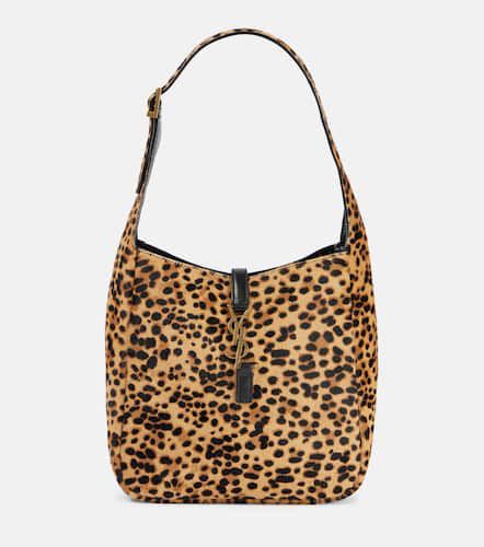 Le 5 A 7 Small leopard-print shoulder bag - Saint Laurent - Modalova