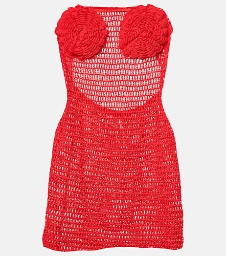 Camellia cotton crochet bustier dress - Anna Kosturova - Modalova