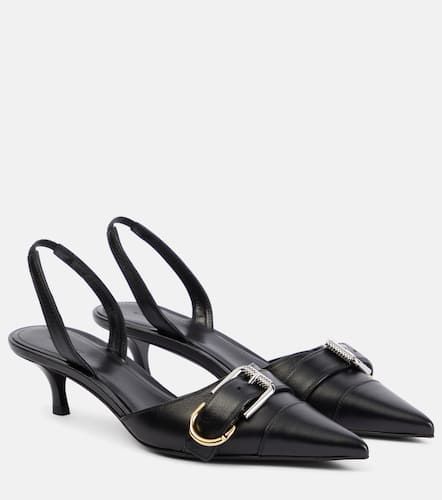 Voyou leather slingback pumps - Givenchy - Modalova