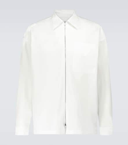 Prada Camicia in cotone con zip - Prada - Modalova
