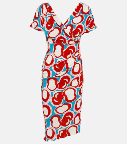 Havana printed jersey midi dress - Diane von Furstenberg - Modalova