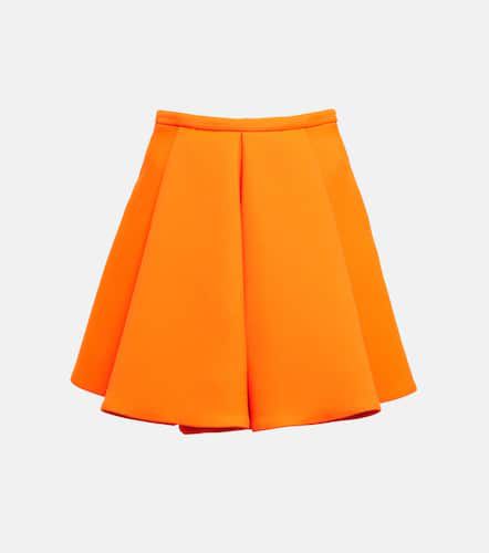 Versace Minifalda de sarga plisada - Versace - Modalova
