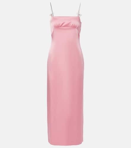 Blumarine Abito midi Envers in raso - Blumarine - Modalova