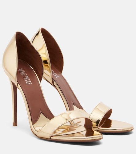 Vera mirrored leather sandals - Paris Texas - Modalova