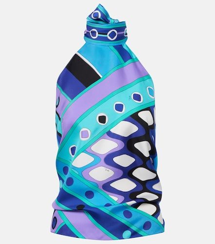 Pucci Top Vivara de sarga de seda - Pucci - Modalova