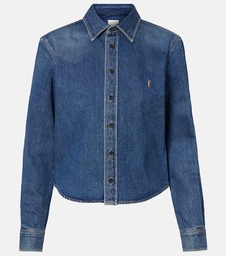 Saint Laurent Camisa de denim - Saint Laurent - Modalova