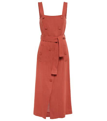 Audrey linen-effect midi dress - Altuzarra - Modalova