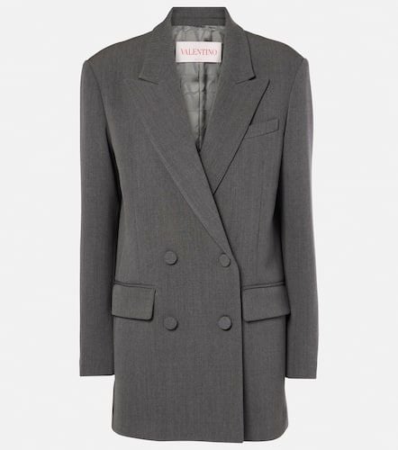 Valentino Blazer aus Woll-Gabardine - Valentino - Modalova