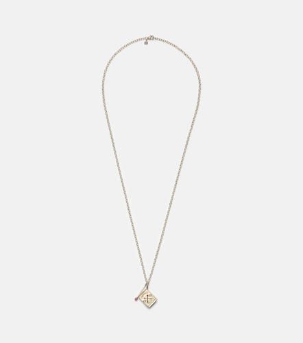 Perfect Match 14kt necklace with diamonds and rubies - Sydney Evan - Modalova