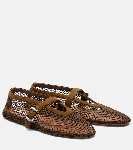 Alaïa Ballerine con suede - Alaia - Modalova