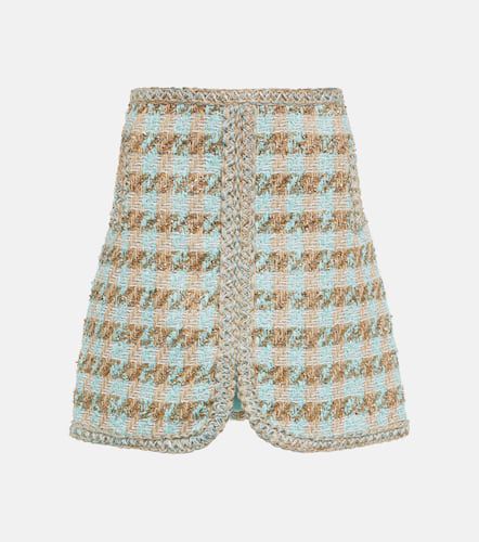 High-rise tweed miniskirt - Giambattista Valli - Modalova