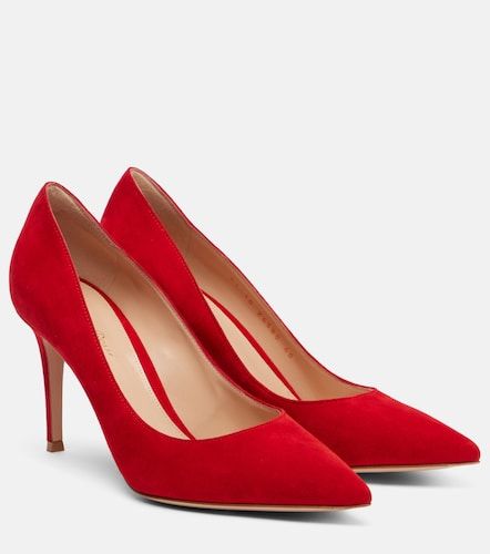 Gianvito 85 suede pumps - Gianvito Rossi - Modalova