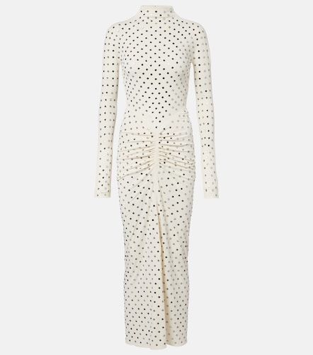 Alaïa Abito lungo in jersey con borchie - Alaia - Modalova