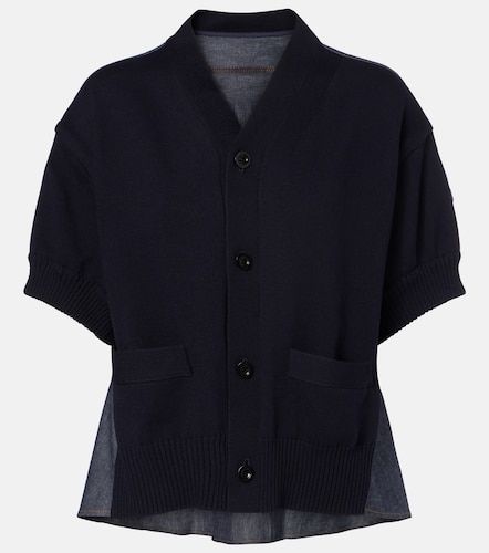 Sacai Camisa oversized con paneles - Sacai - Modalova