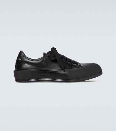Sneakers Deck Plimsole in pelle - Alexander McQueen - Modalova